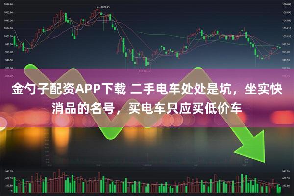 金勺子配资APP下载 二手电车处处是坑，坐实快消品的名号，买电车只应买低价车