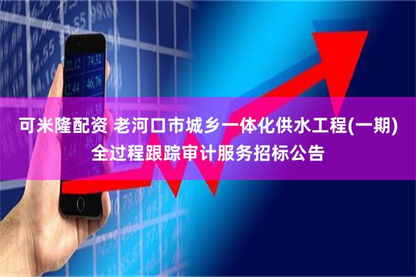 可米隆配资 老河口市城乡一体化供水工程(一期)全过程跟踪审计服务招标公告